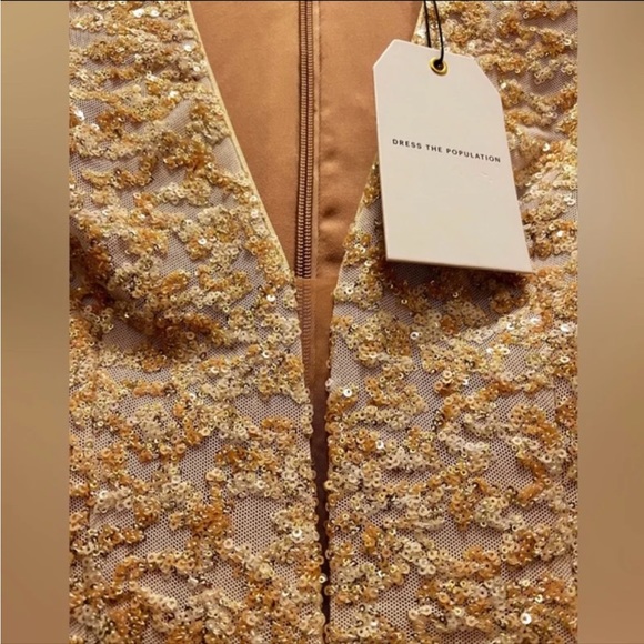 Dress The Poplulation Sequin Beaded Peyton Jumpsuit - Picture 7 of 11